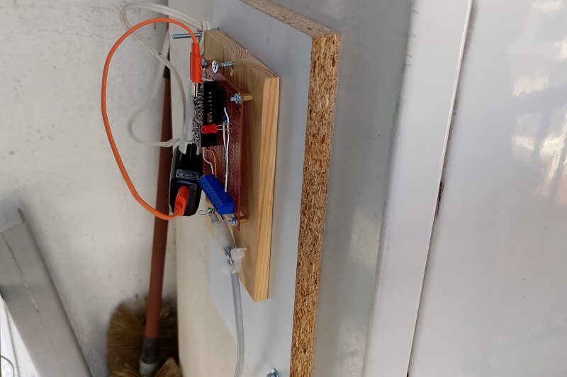 Station 1’s control box relocated